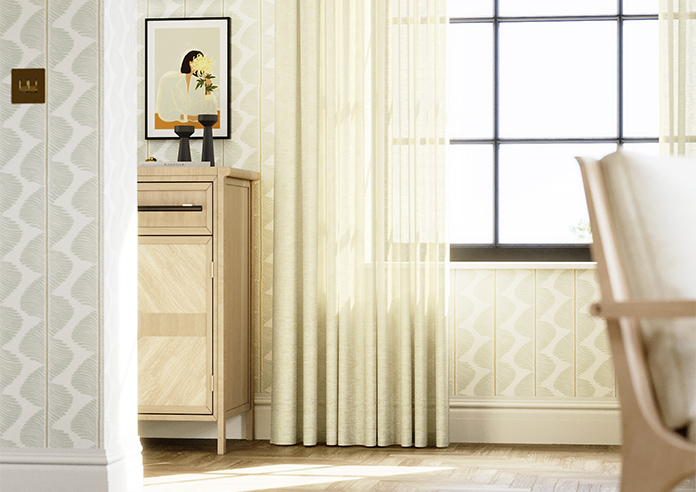 Padua Voile, Ivory - Made to Measure Curtains - Image 5